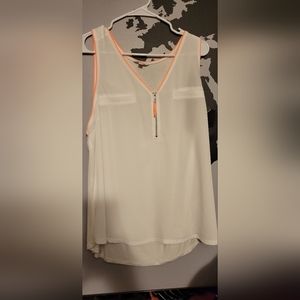 Candies white blouse XXL